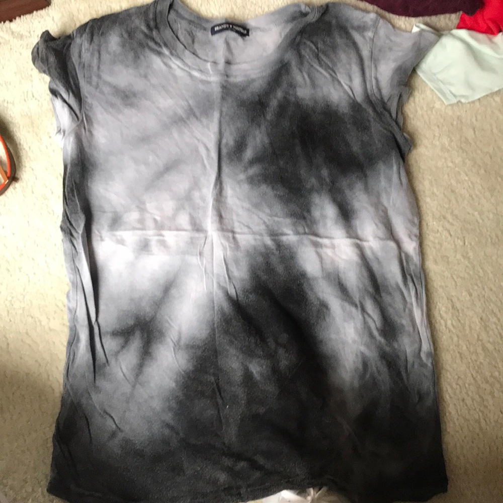 Brandy Melville Tie-dye short sleeve shirt